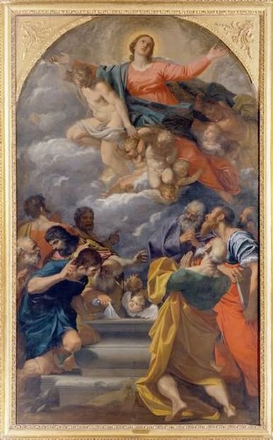 Asunción de Agostino Carracci
